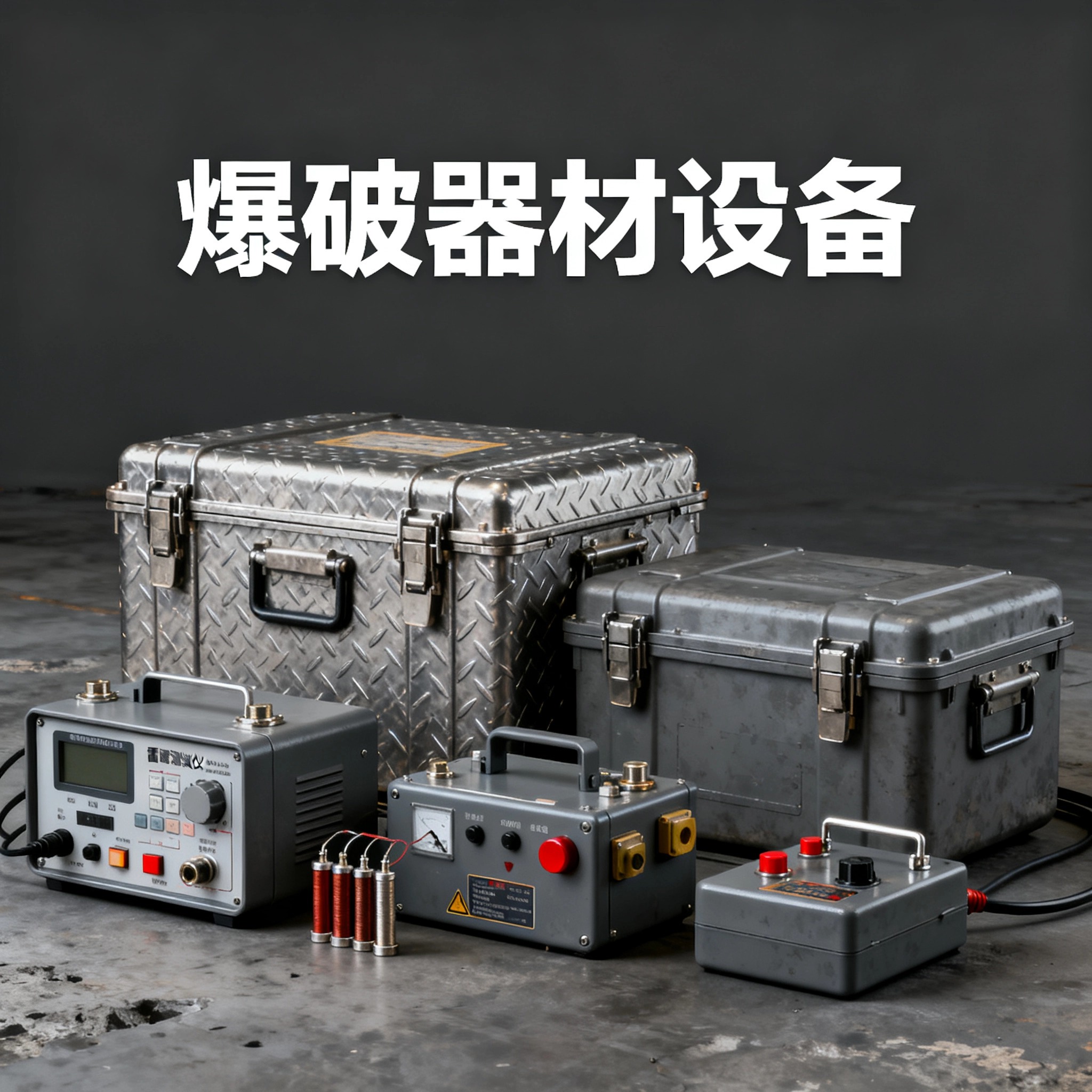 陕西爆破工程师的“兵器库”：常用器材一册通